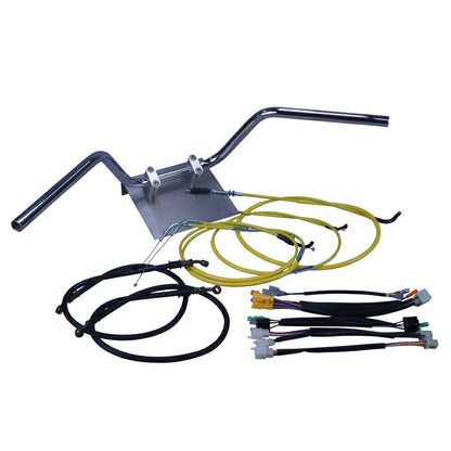 バンディット400/V/N 95-00年/GK77A 鬼ハンドル セット カラー ワイヤー