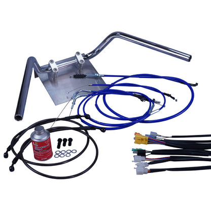 GSX400FS インパルス 81-82年 鬼ハンドル セット カラー ワイヤー