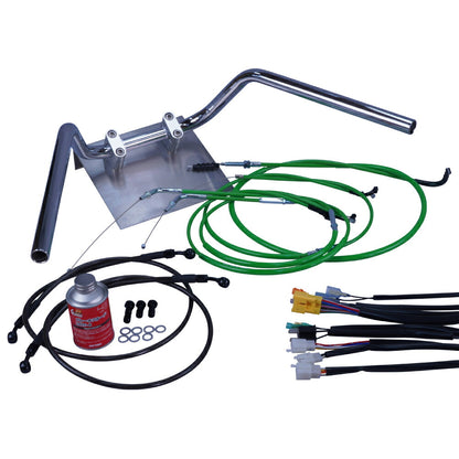 GSX400FS インパルス 81-82年 鬼ハンドル セット カラー ワイヤー