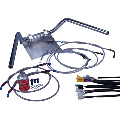 バリオス2型 全年式 ZR250B 鬼ハンドル セット メッシュ ワイヤー