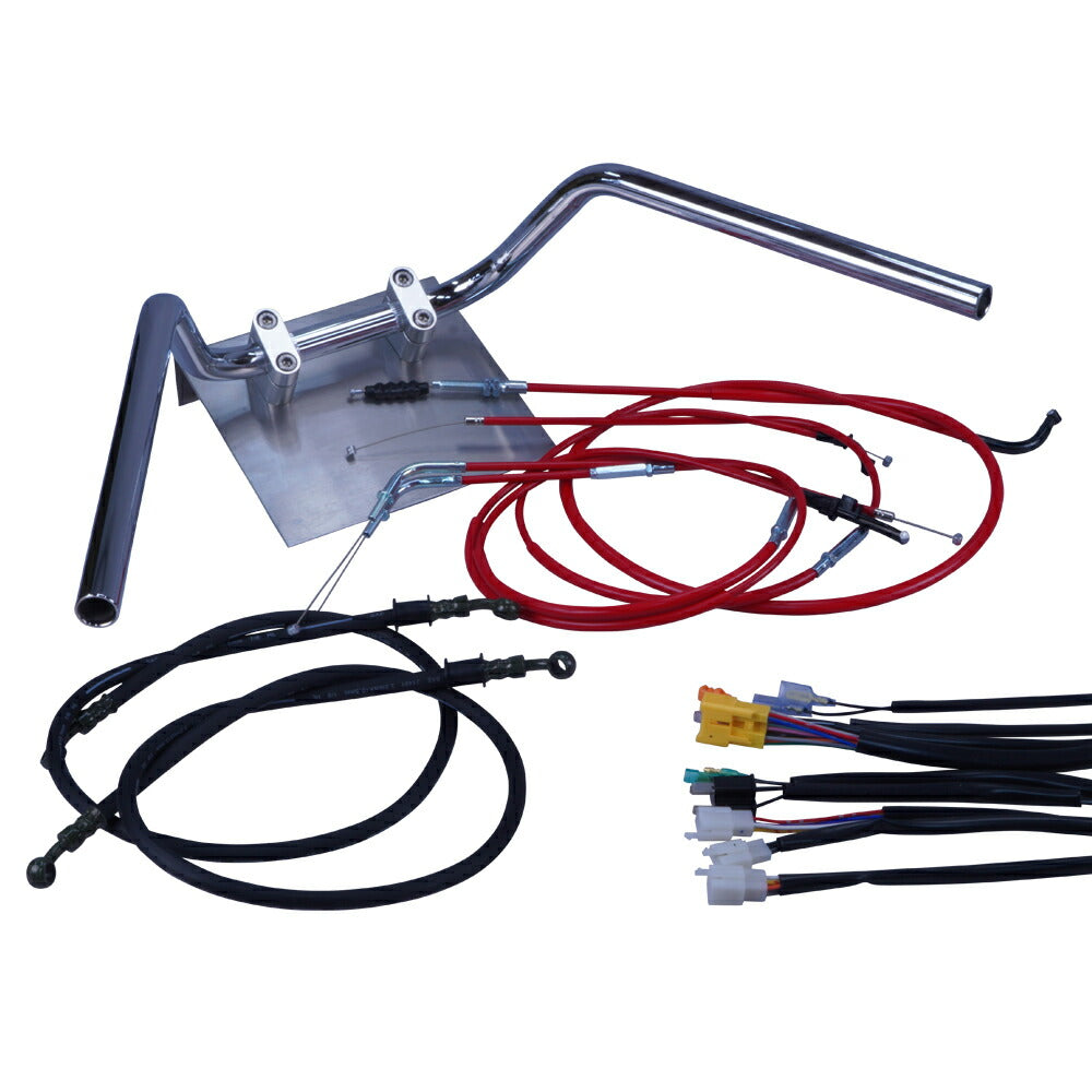 CB750F 79-82年 RC04 鬼ハンドル セット カラー ワイヤー