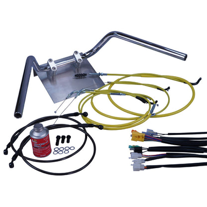 CBR400F 全年式 NC17 鬼ハンドル セット カラー ワイヤー