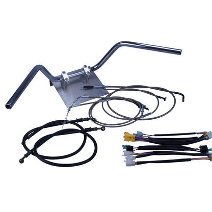 GT380 B0-B2 71-73年/前期型 鬼ハンドル セット ブラックメッシュ ダークメッシュ ワイヤー