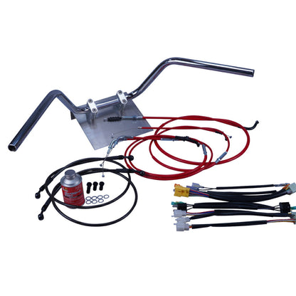 ホーク3/CB400N 78-79年 鬼ハンドル セット カラー ワイヤー