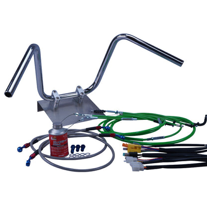 GSX400 Impulse 05-07/GK7CA Semi-絞り Up Handlebar Set Color Wire