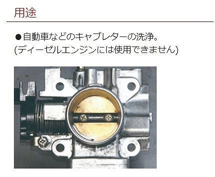 キャブクリーン 420ml エンジンルーム周辺整備用