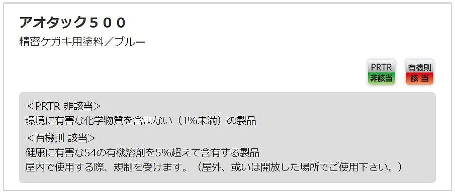アオタック500 500ml