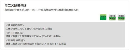 青ニス除去剤Ｓ 420ml