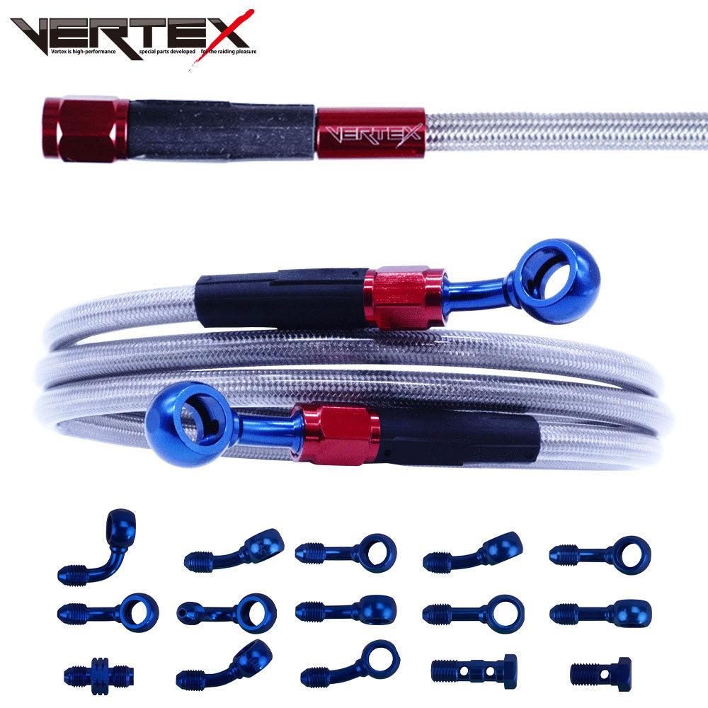 ドラッグスター1100 メッシュ ブレーキホース