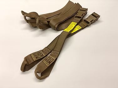 ストレッチストラップ モーターサイクル/ATV コヨーテタン 450～1500mm(無段階調整) 2本セット