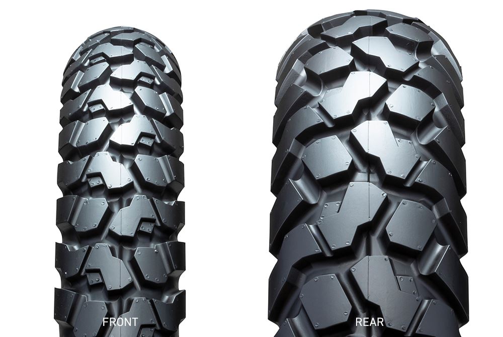 IRC GP-410 120/80-18 M/C 62P Rear TL, 1 pc.
