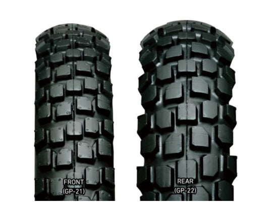 フットルース GP-22 130/80-17 M/C 65S WT 17インチ チューブタイプ リア バイアス
