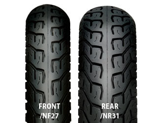 NF27 80/100-18 M/C 47P WT フロント