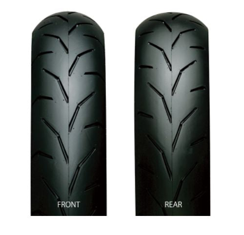 MBR-750 PRO 120/80-12 65J TL 12-inch tubeless type rear bias
