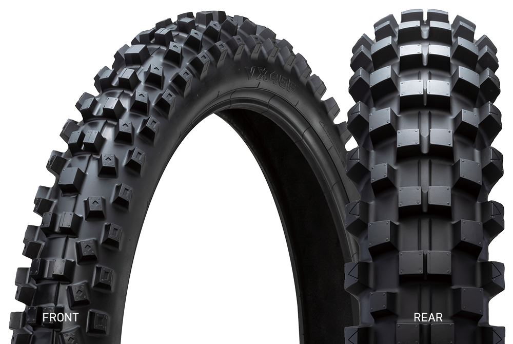 IRC VX40 80/100-21 51M フロント WT 1本入り