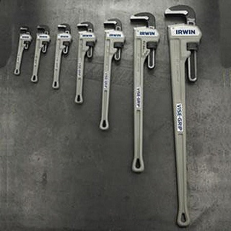 アルミパイプレンチ12\" 300mm 適応径50A 配管用