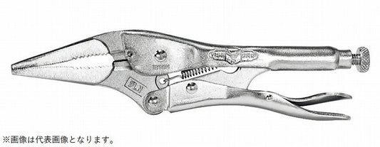 6LN ロングノーズロッキングプライヤ 150mm ワイヤーカッター付