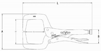 11R ロッキングCクランプ 275