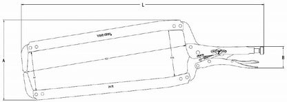 T24R ロッキングCクランプ 600