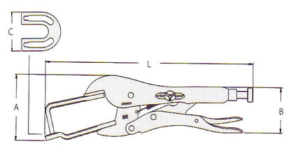 9R 溶接クランプ