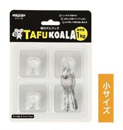 Tough Koala Strong Gel Hook Small Size / 47mm square, 4 pieces