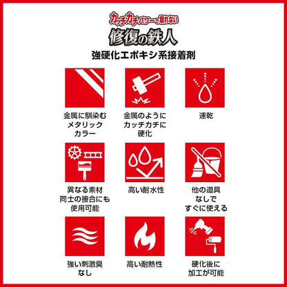 Repair Master Hardening Epoxy Adhesive 2-Part Mix Type 70g