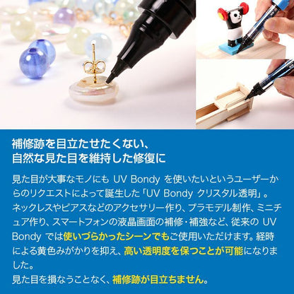 UV Bondy(ユーブイ ボンディ) クリスタル透明 スターターキット 5ml