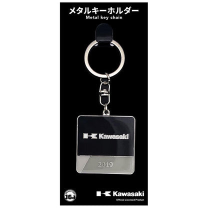 カワサキ 2019 鉄道室内銘板メタルキーホルダー