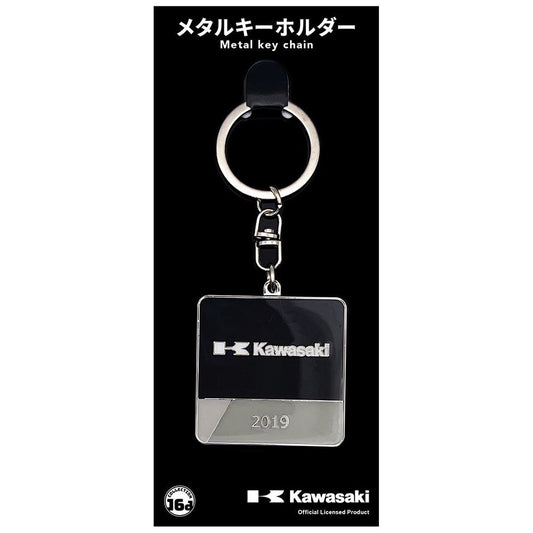 カワサキ 2019 鉄道室内銘板メタルキーホルダー