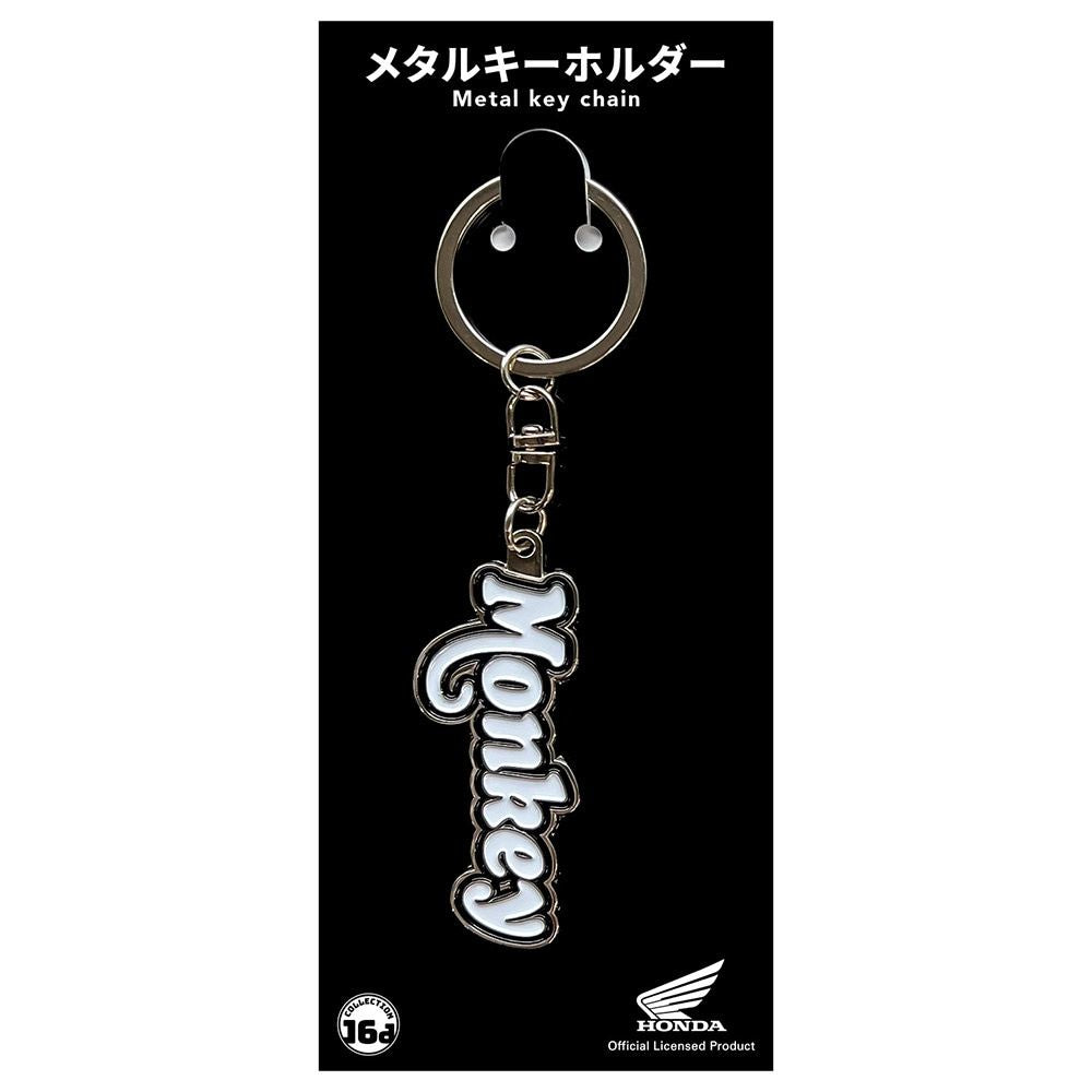ホンダ Monkey デカールロゴ メタルキーホルダー