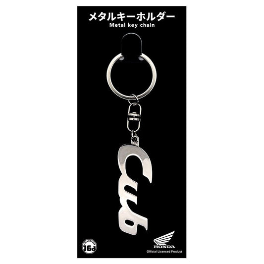 ホンダ スーパーカブ(C100)フロントカバー エンブレム メタルキーホルダー