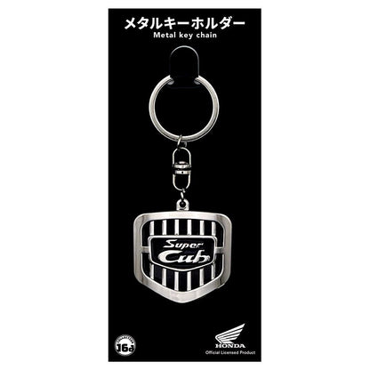 ホンダ スーパーカブ(AA09)フロントトップカバー エンブレム メタルキーホルダー