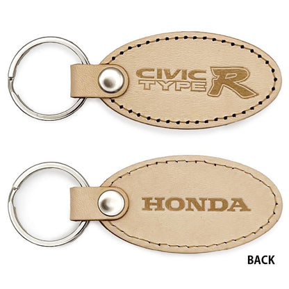ホンダ CIVIC (EK9)TYPE R エンブレム 国産レザーキーホルダー