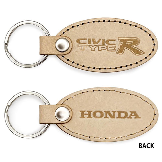 ホンダ CIVIC (EK9)TYPE R エンブレム 国産レザーキーホルダー