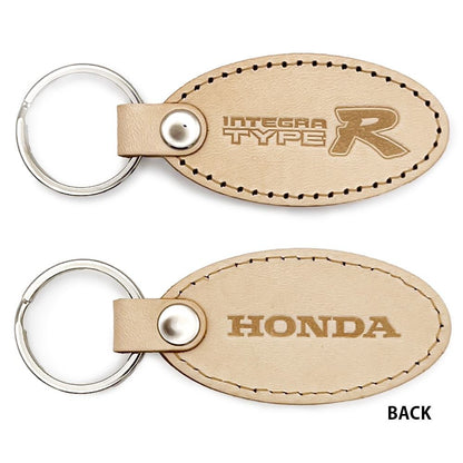 ホンダ INTEGRA (DC2)TYPE R エンブレム 国産レザーキーホルダー