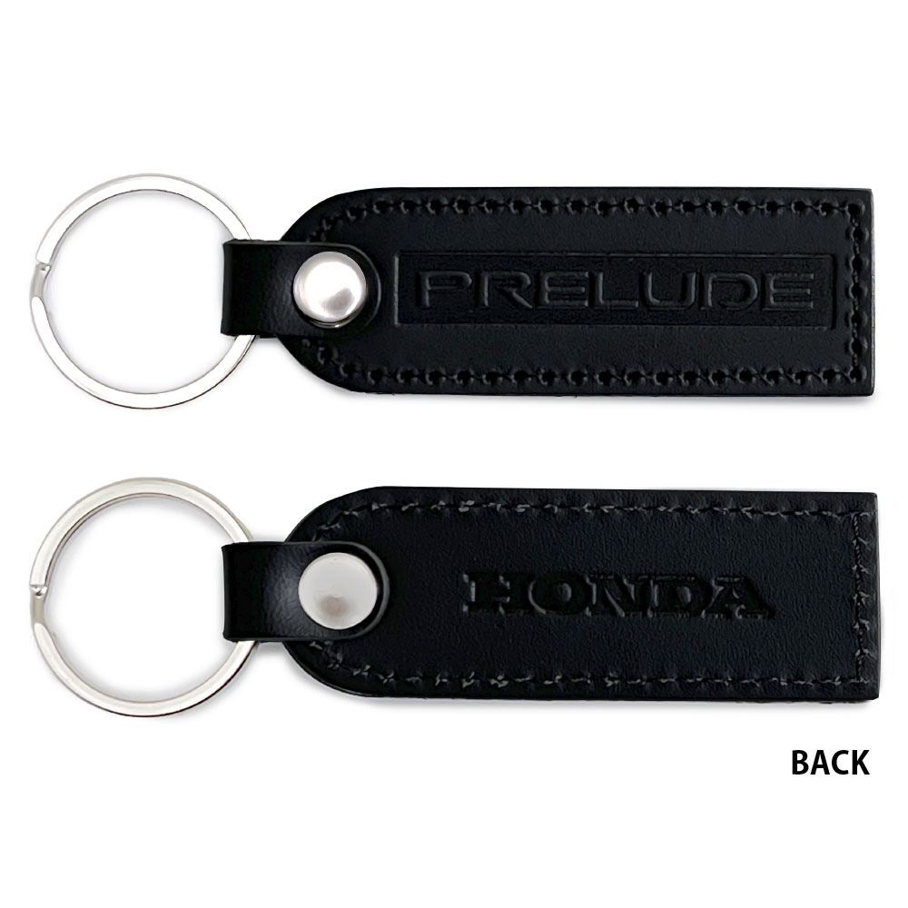ホンダ PRELUDE (BA5)PRロゴ 国産レザーキーホルダー