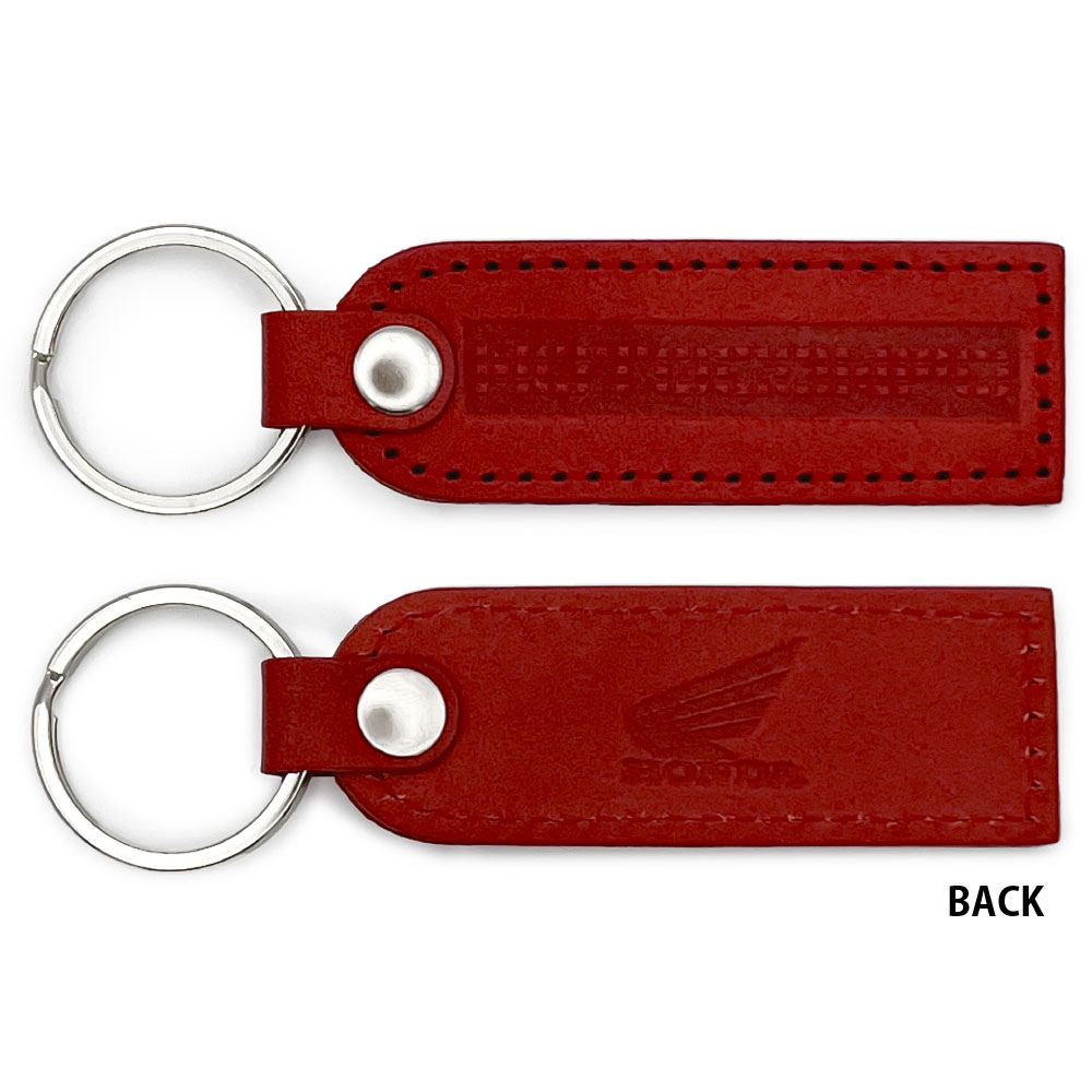 Honda MOTOCAMPO Decal Logo Japanese Leather Key Holder