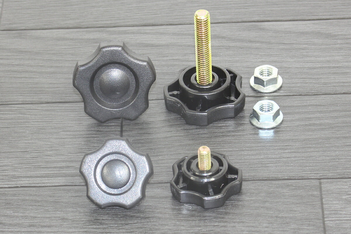 ノブボルト＆ナットセット Ｍ8 高さ調整用 2個入り