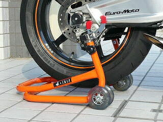 ショートローラースタンド 本体 オレンジ