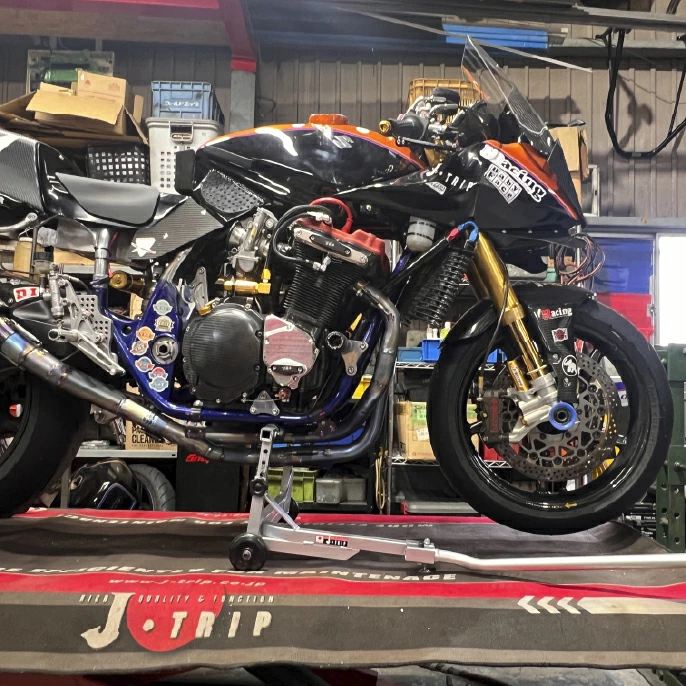 フレームスタンド 高さ4段階調整付 シルバー