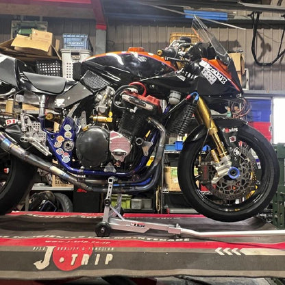 フレームスタンド 高さ4段階調整付 シルバー