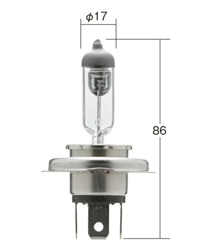 Motorcycle Headlight Normal Halogen Bulb HS1 Clear 12V 35/35W T16 1 piece