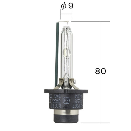 ノーマルHIDバルブ D4S クリア 12V車対応(42V 35W) 1個入