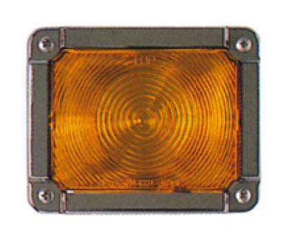 Side turn signal lamp, intermediate, for bus, right, 24V 25W