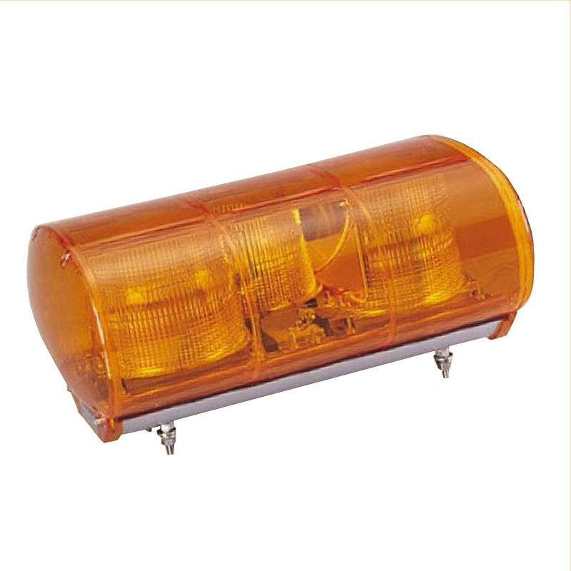 Yellow Rotating Warning Light, M Type, 43 Type, 430mm Width, Yellow, 24V
