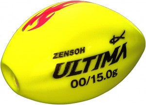 ZENSOH ULTIMA アルティマ ディープイエロー 00 φ27.6×41.5mm 中距離 15.0g