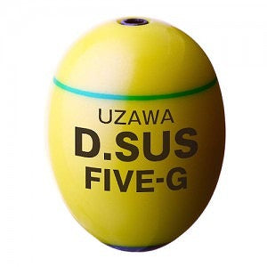 UZAWA ウザワ D.SUS FiveG 単品 ディーサスファイブジー パールイエロー 0 φ16.7×21.6mm 2.9g