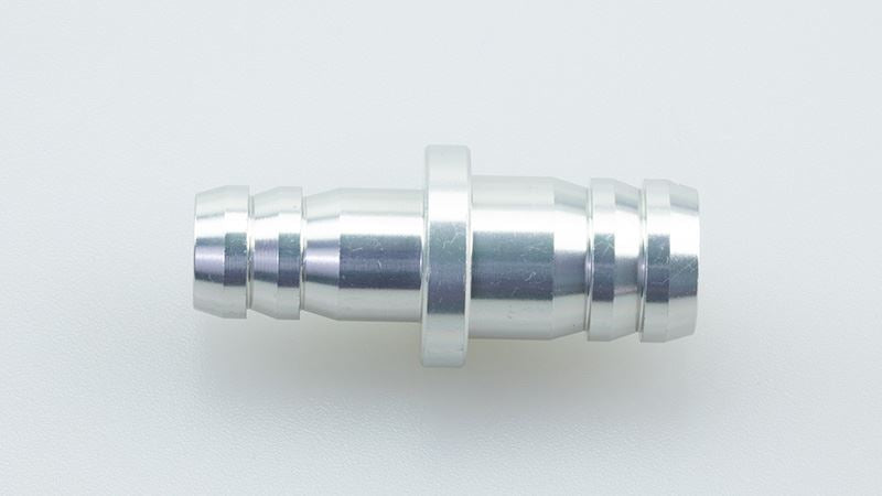 ホース変換ジョイント シルバー 8mm→10mm 1個