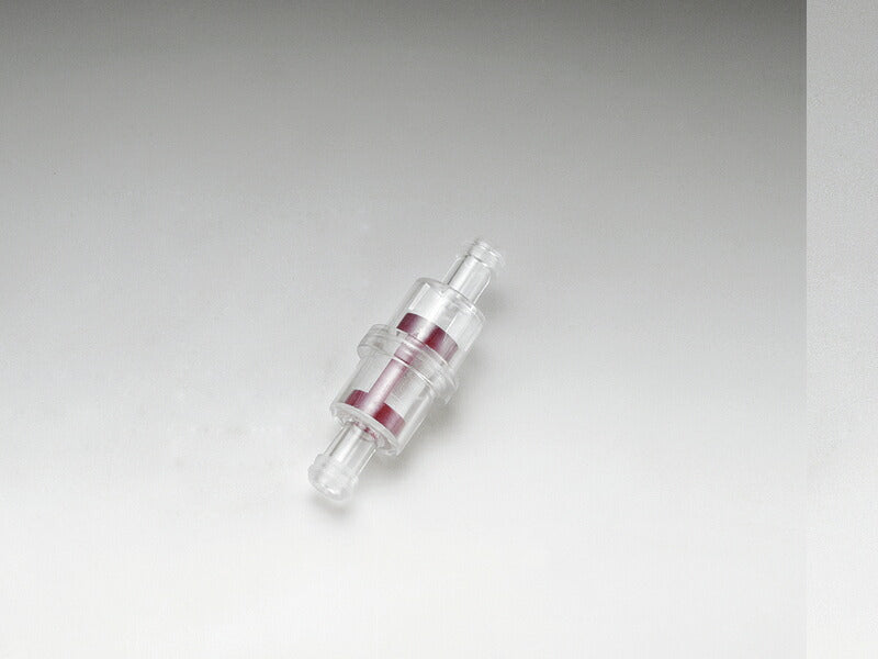 ガソリンフィルター ナイロンメッシュ レッド ホース内径8mm用