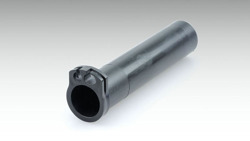 Throttle Pipe Black for Honda 115mm CT125 Hunter Cub